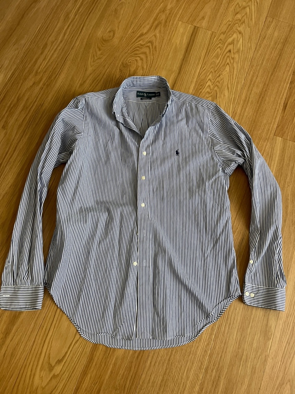 Ralph Lauren Men’s Classic Fit Striped Oxford Dress Shirt 15 1/2 or Small